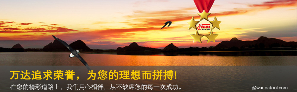 萬(wàn)達(dá)追求榮譽(yù)，為您的理想而拼搏!